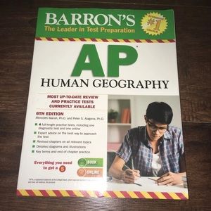 Barron’s AP human geography 6th edition book